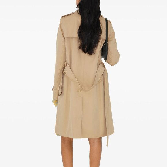 Burberry Heritage Kensington Trench Coat - 100% Leather - Picture 4 of 11